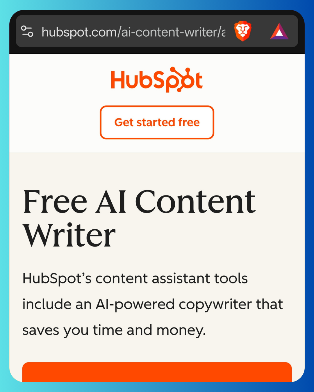 Free AI Content Write
